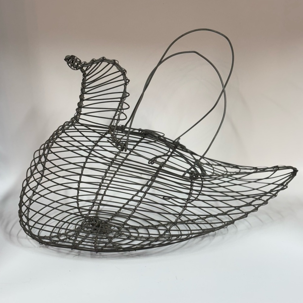Wire Egg Gathering Basket